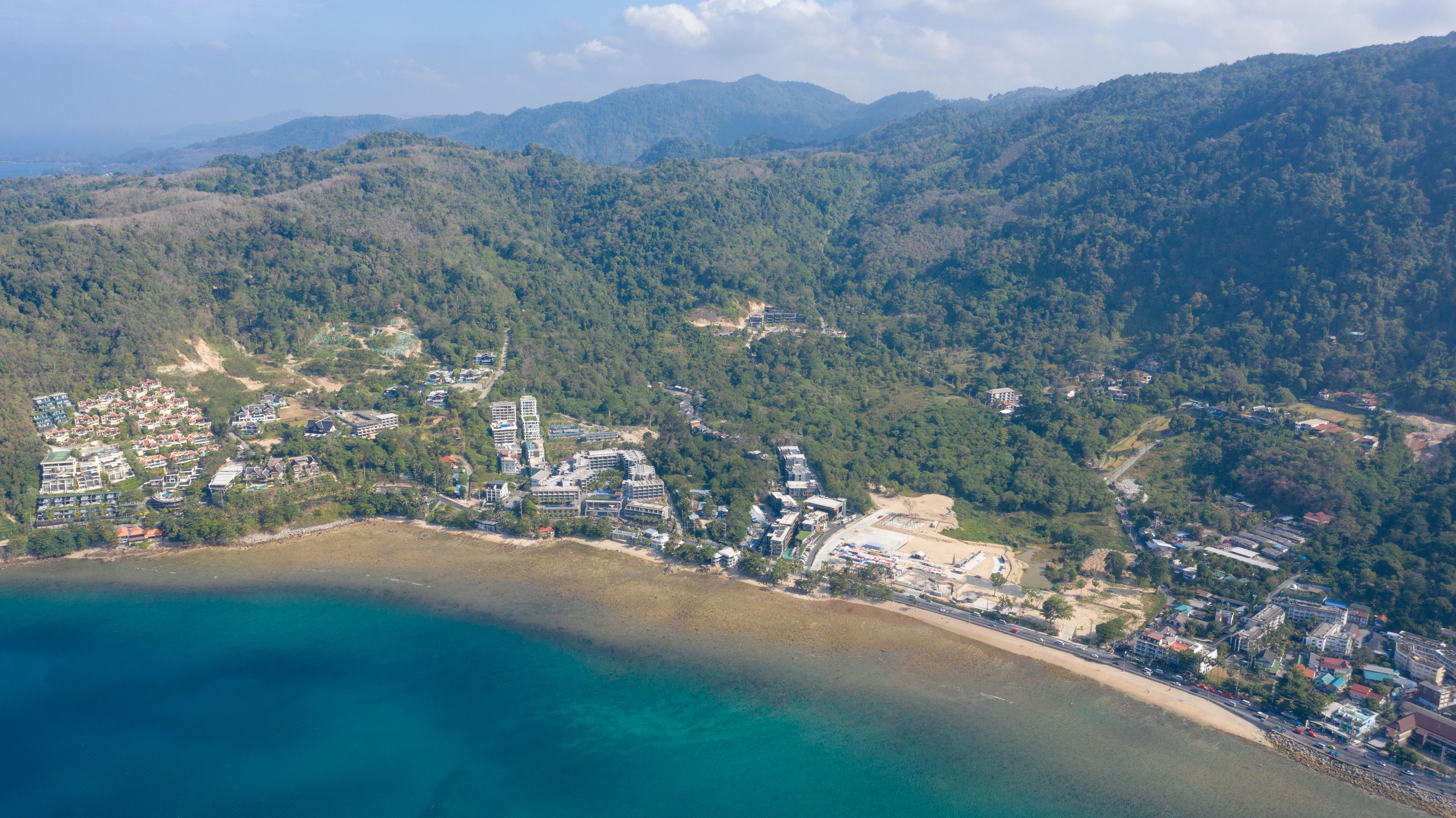 The Nature Phuket - Sha Extra Plus Экстерьер фото Aerial view of the town