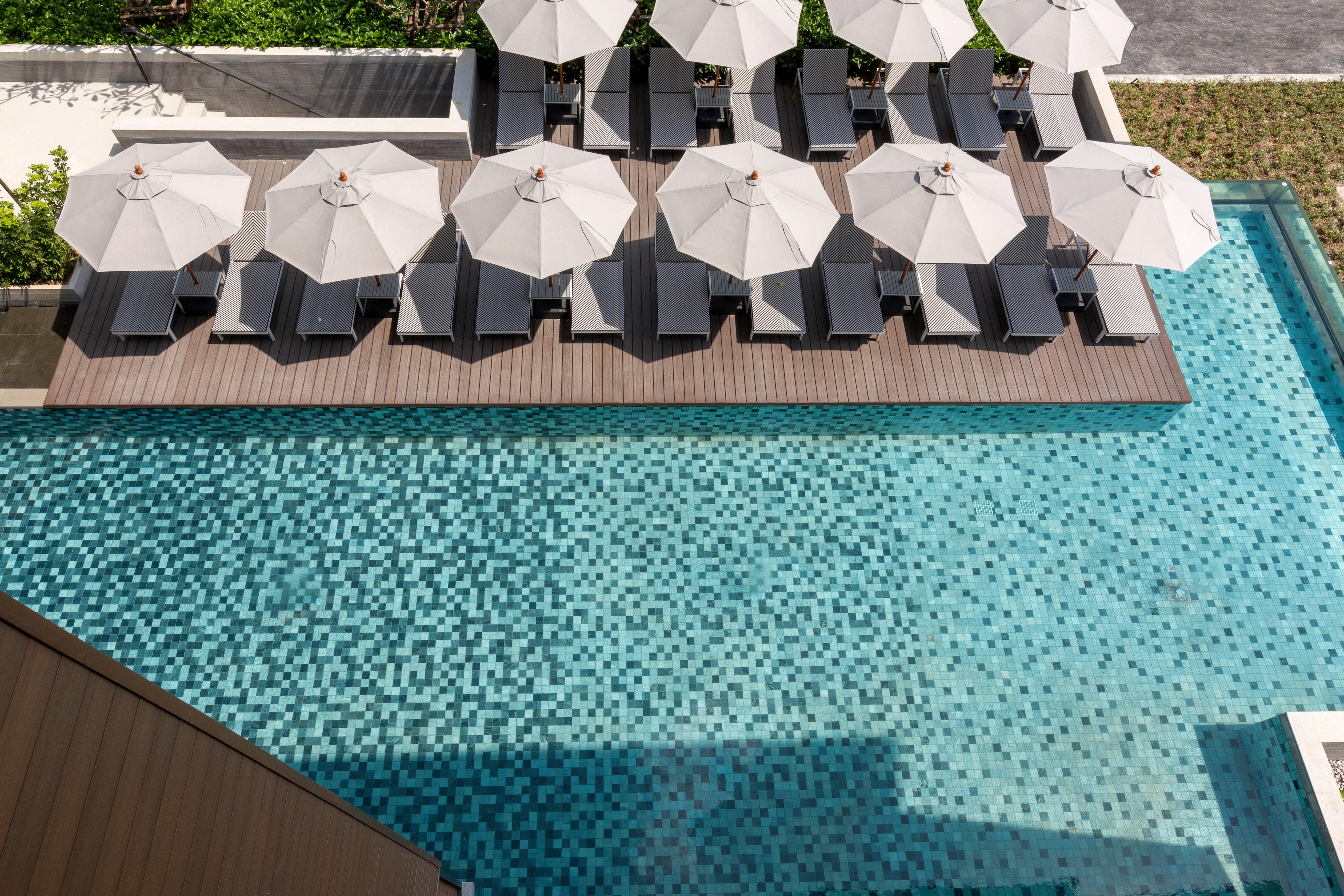The Nature Phuket - Sha Extra Plus Экстерьер фото The swimming pool at the hotel