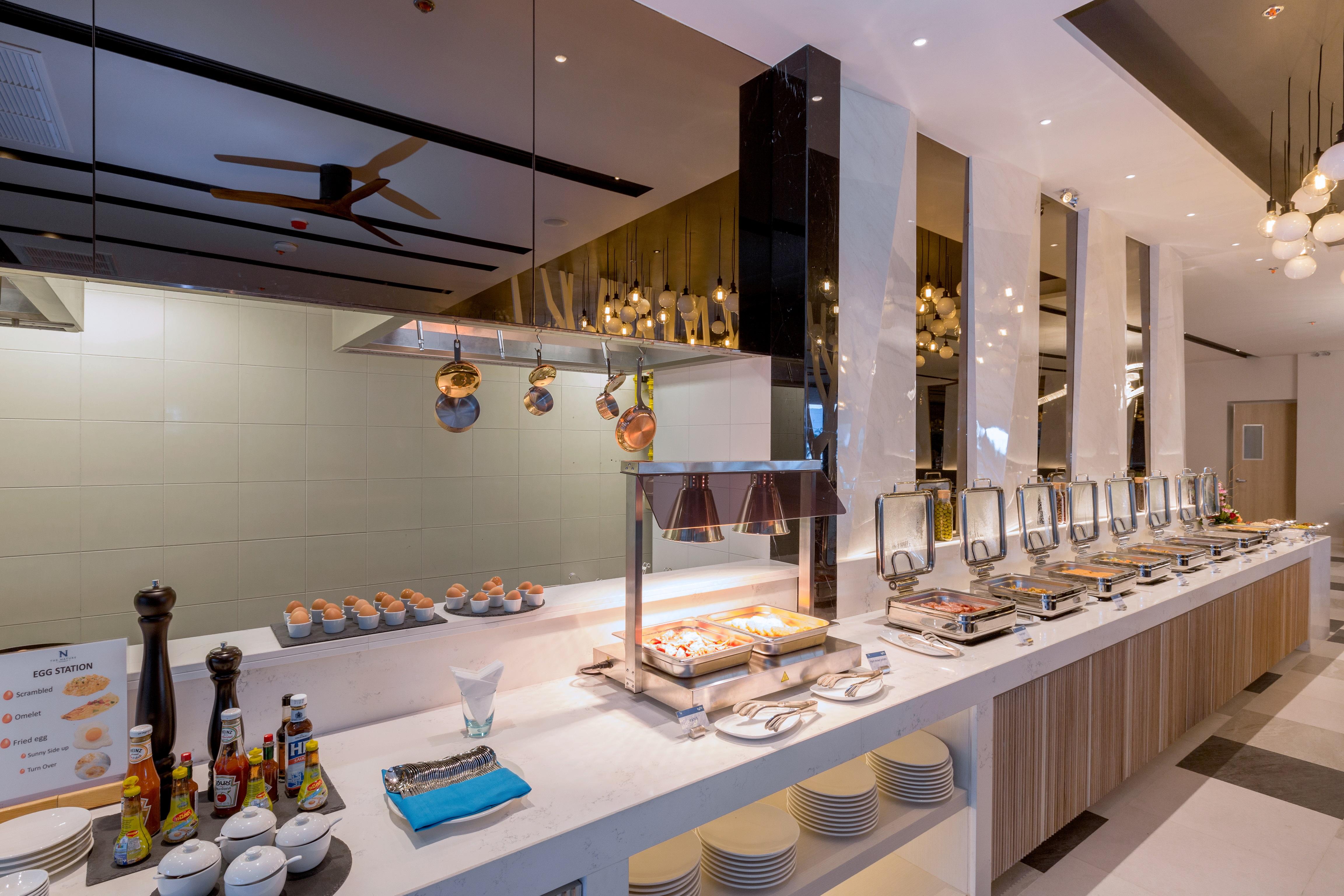The Nature Phuket - Sha Extra Plus Экстерьер фото A buffet at a hotel